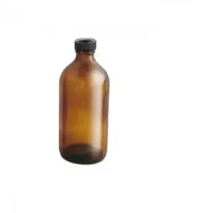 Flacone Americano 150ml – Flacone in Vetro Scuro con Chiusura a Vite