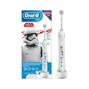 Oral-B – Ricaricabile Junior Star Wars Spazzolino Elettrico, Spazzolino Elettrico per Bambini con Tema Star Wars